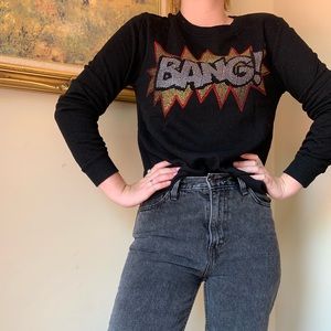 bang! black sweater